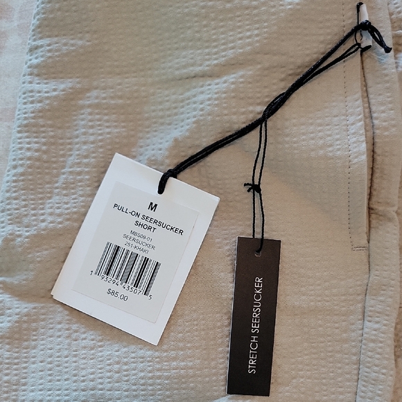 Onia Men's Light Gray Shorts - Picture 5 of 6